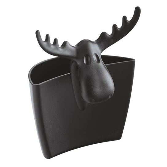 Pojemnik na kubek KOZIOL Rudolf, czarny, 9x7x6 cm Koziol