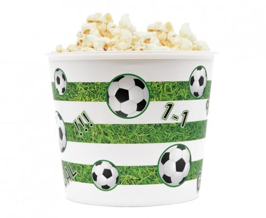 Pojemnik na popcorn Football, wielokrotnego użytku, 2.2 l somgo
