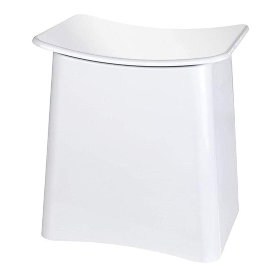 Pojemnik na pranie z siedziskiem PLUS, 2w1, biały, WENKO Wenko