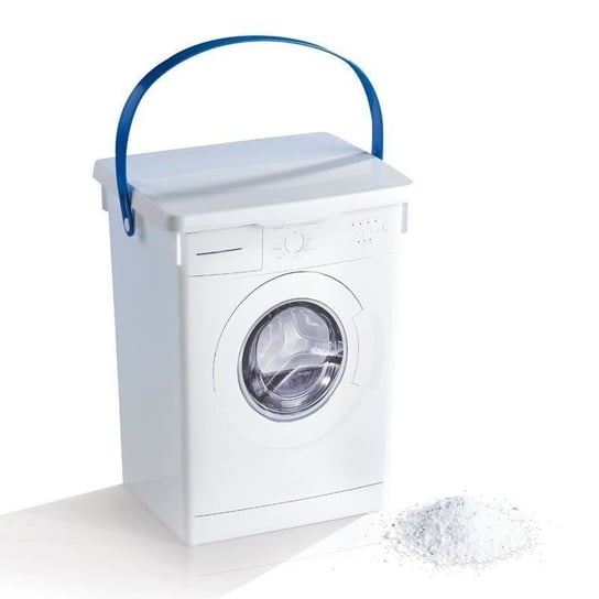 Pojemnik na proszek do prania ORION, biały, 19,5x16,5x23 cm Orion
