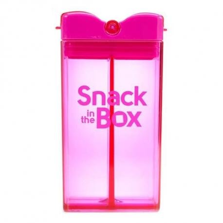 Pojemnik na przekąski Snack in the Box, różowy Drink in the Box