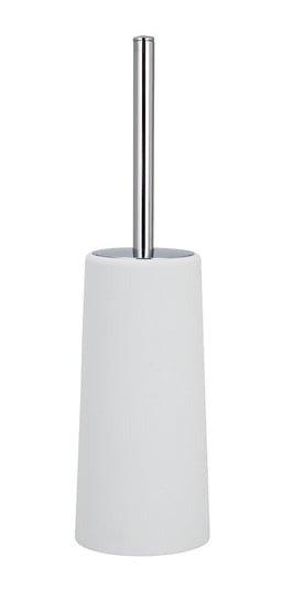 Pojemnik na szczotkę + szczotka WC WENKO Vercelli, biały, 11x38 cm Wenko