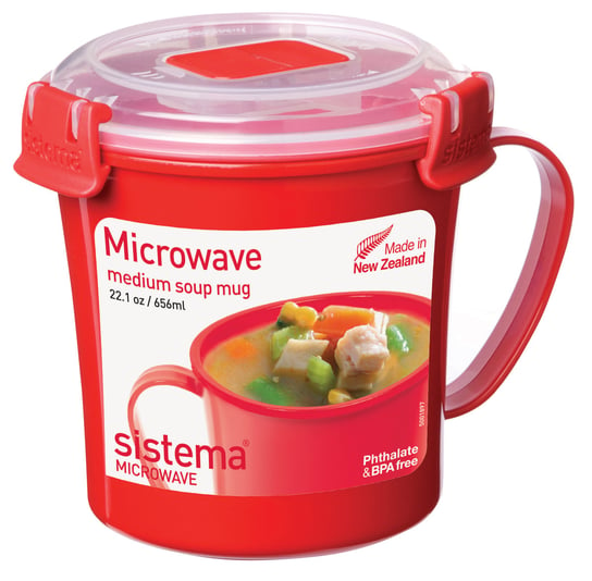 Pojemnik na zupę  Sistema - Gorący Kubek, 656ml Medium Soup Mug Microwave Sistema