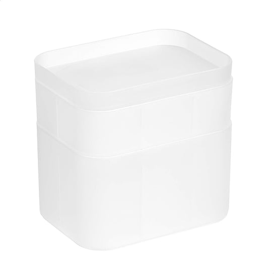 POJEMNIK organizer łazienkowy biurkowy 3 CZĘŚCI SCHOWEK pudełko przegródki Amazon Basics