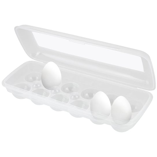 Pojemnik organizer pudełko na jajka jaja do lodówki chłodziarki 12 sztuk jajek EH Excellent Houseware