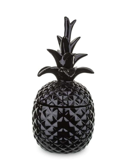 Pojemnik PIGMEJKA Ananas, czarny, 26x12 cm Pigmejka
