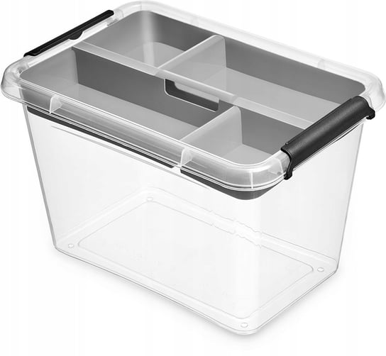 Pojemnik pudło organizer plastikowy pokrywa 6,5l ORPLAST
