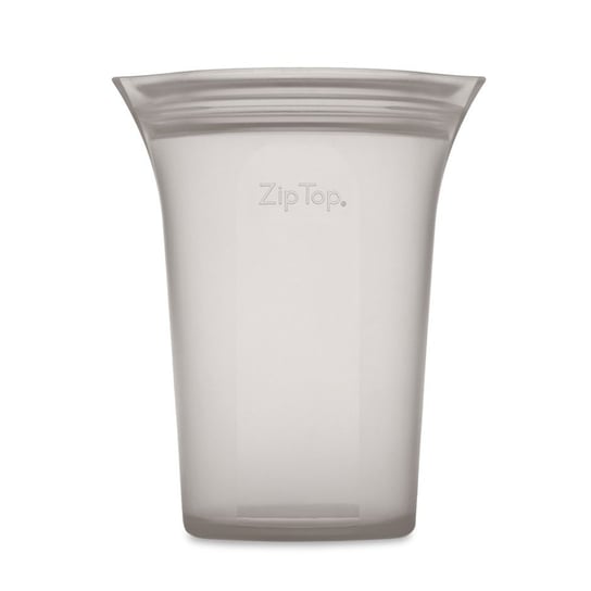 Pojemnik silikonowy lunchbox Zip Top Cup Large 0,71 l - grey Inny producent