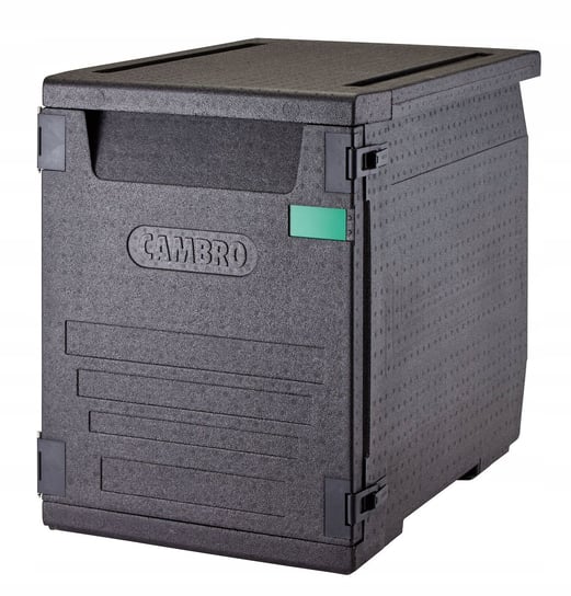 Pojemnik termoizolacyjny ładowany od przodu 600x400 mm Cambro 126L czarny CAMBRO