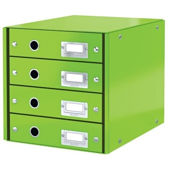 Pojemnik z 4 szufladami Leitz C&S, zielony 60490054 Leitz