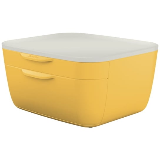 Pojemnik z szufladami Leitz Cosy Ciepły żółty Leitz