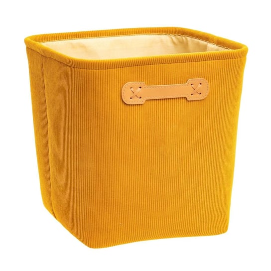 Pojemnik z uchwytami, 31 x 31 x 31 cm, żółty 5five Simple Smart