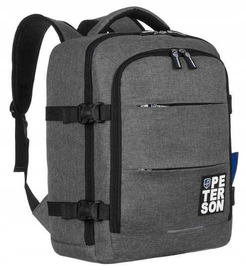 Pojemny plecak podróżny torba 40x30x20 dla WIZZAIR Peterson