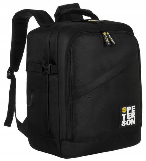 Pojemny plecak podróżny z USB bagaż torba do samolotu PETERSON Peterson