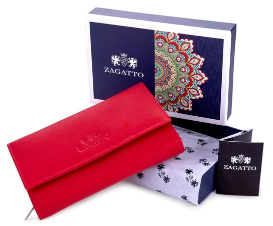 Pojemny portfel damski Zagatto ZG 90 CR Zagatto