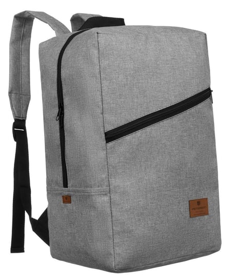 Pojemny, praktyczny plecak podróżny z wysuwanym uchwytem na walizkę Peterson Peterson