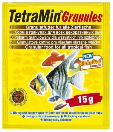 Pokarm dla rybek TETRA Min, granulki, saszetka, 15 g. Tetra