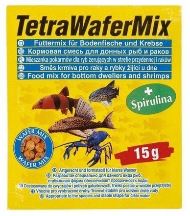 Pokarm dla rybek TETRA Wafer Mix, saszetka, 15 g. Tetra
