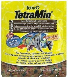 Pokarm dla rybek TETRAMIN, saszetka, 12 g. Tetra