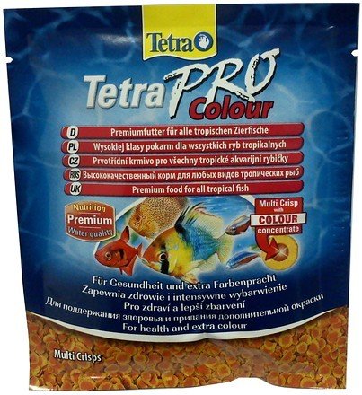 Pokarm dla wszystkich gatunków ryb ozdobnych TETRA Pro Colour, 12 g. Tetra