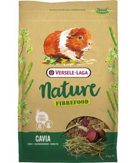 Pokarm mieszanka dla wrażliwych kawii domowych VERSELE - LAGA Nature Fibrefood Cavia, 1 kg Versele - Laga