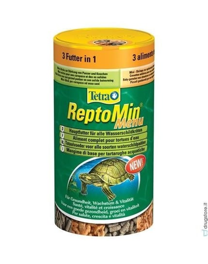 Pokarm podstawowy dla żółwi wodnych TETRA ReptoMin Menu, 250 ml Tetra