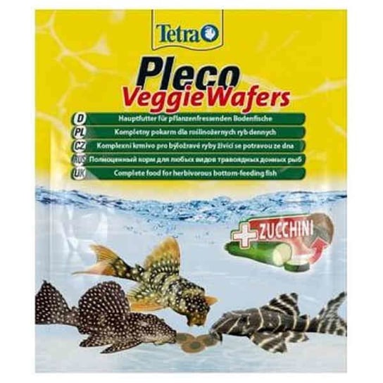 Pokarm roślinny dla ryb dennych TETRA Pleco Veggie Wafers, 15 g Tetra