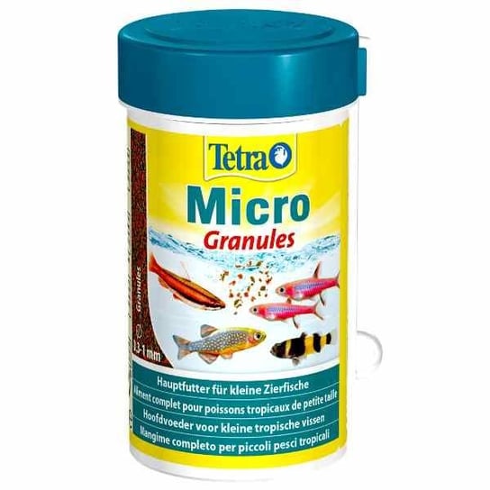 Pokarm w formie tonących granulek TETRA Micro Granules, 100 ml Tetra