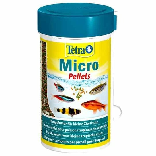 Pokarm w formie tonących granulek TETRA Micro Pellets, 100 ml Tetra