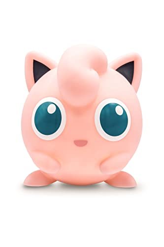 POKEMON 811362 Świecąca figurka Pokémon-Jigglypuff-25cm, różowa TEKNOFUN