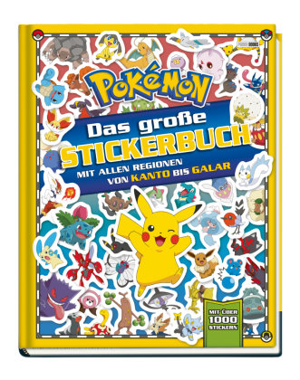 Pokémon: Das große Stickerbuch mit allen Regionen von Kanto bis Galar Panini Books