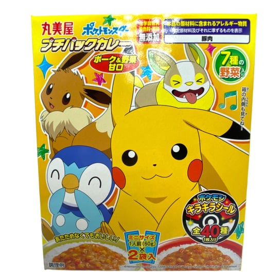Pokemon Instant Curry Pork Vegetable 120g Inny producent