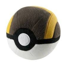 Pokemon Maskotka PLUSZOWY POKE BALL Czarny ULTRA BALL 12 cm PKW3541 Inna marka