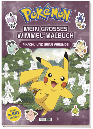 Pokémon: Mein großes Wimmel-Malbuch - Pikachu und seine Freunde Panini Books