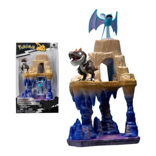 Pokemon - Mountain Cave With Tyrunt And Zubat - Environment Pack W1 BANDAI