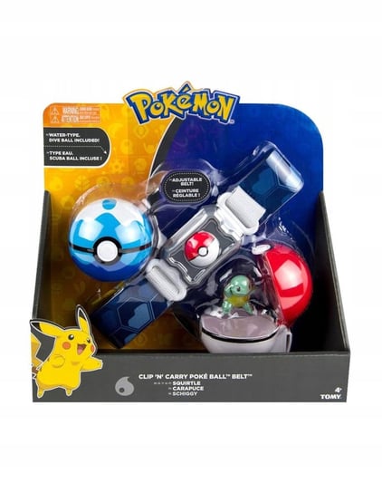 Pokemon Pas Trenera Clip N Carry Pokeball Squirtle Tomy