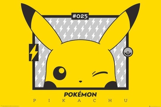 Pokemon Pikachu Wink - plakat 91,5x61 cm Pokemon