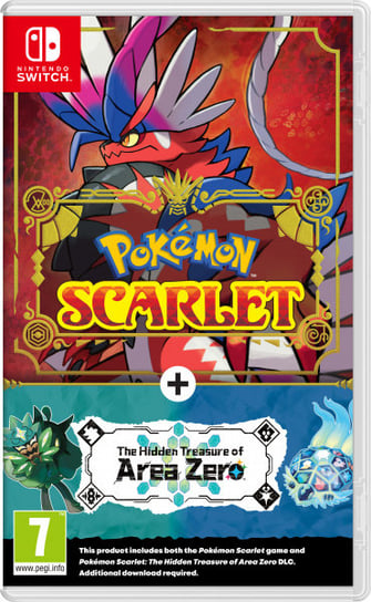 Pokemon Scarlet + Area Zero DLC, Nintendo Switch Nintendo