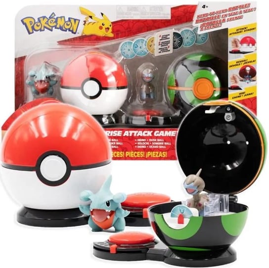 Pokemon Surprise Attack PKW2722 gra zręcznościowa JAZWARES JAZWARES