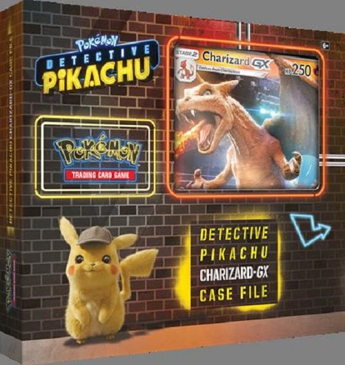 Pokemon TCG Detective Pikachu Charizard-GX Case File Zestaw Kart Burda Media Polska Sp. z o.o.