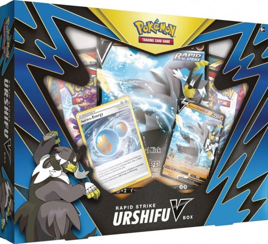 Pokemon TCG, karty Battle Styles V Box Urshifu V - Rapid Strike Pokemon