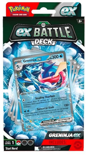 Pokemon TCG, Karty Deluxe Battle Deck-Greninja EX Pokemon