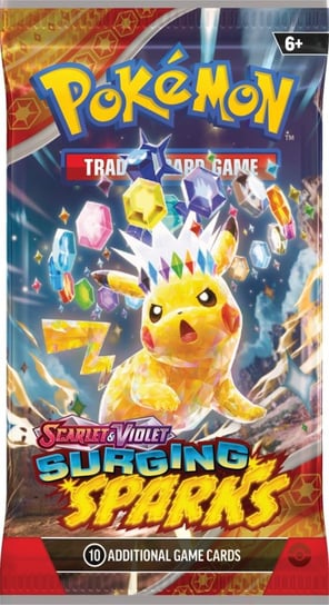 Pokémon TCG: Scarlet & Violet - Surging Sparks - Booster Pack, Seria 8 Pokemon