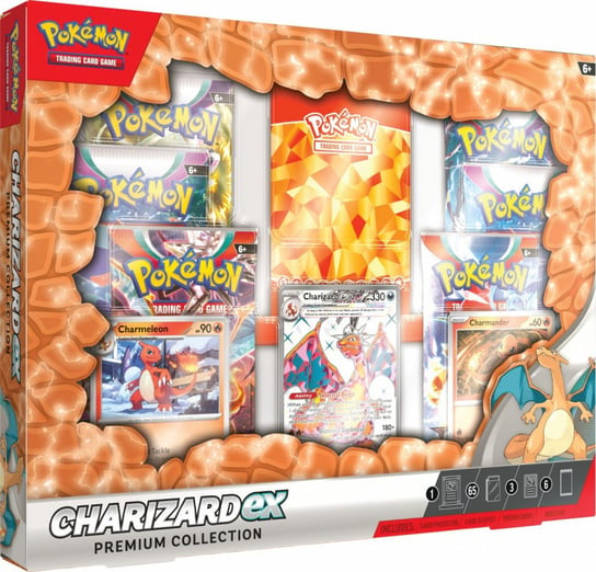 Pokemon TCG, Zestaw Ex Premium Collection Box - Charizard Pokemon