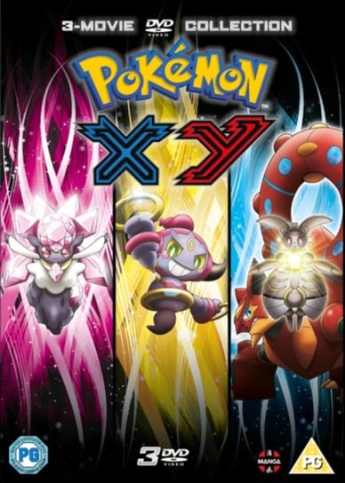 Pokémon: The Movie Collection 17-19 - XY (brak polskiej wersji językowej) Yuyama Kunihiko