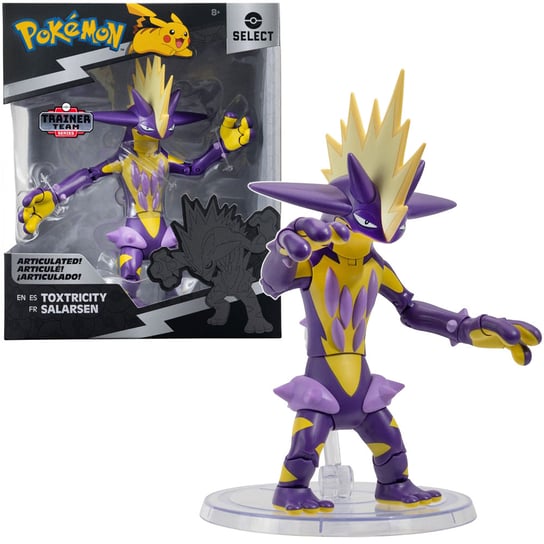 POKEMON TOXTRICITY DUŻA FIGURKA 18 CM ORYGINALNA KOLEKCJONERSKA JAZWARES