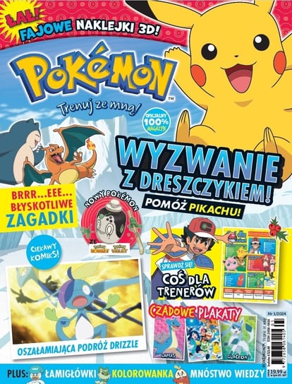 Pokemon Trenuj ze Mną Magazyn Burda Media Polska Sp. z o.o.
