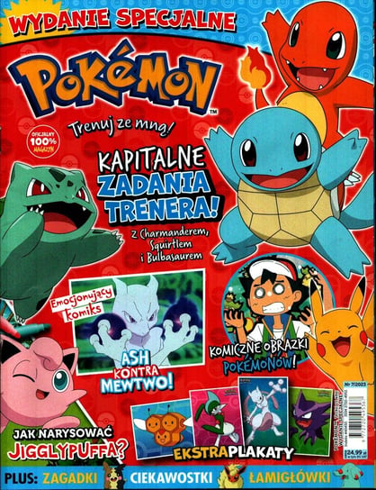 Pokemon Trenuj ze Mną Magazyn Wydanie Specjalne Burda Media Polska Sp. z o.o.