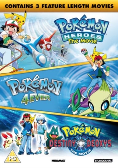 Pokémon - Triple Movie Collection (brak polskiej wersji językowej) Yuyama Kunihiko, Malone Jim