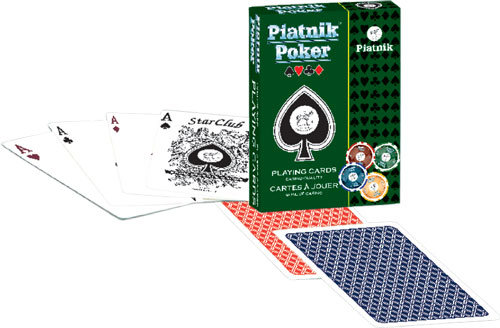 Poker, karty, Piatnik, 55szt. Piatnik